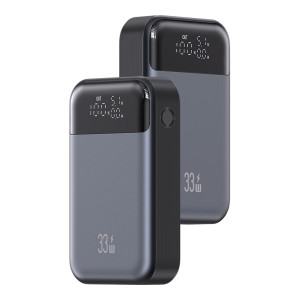 USAMS power bank CD221 με οθόνη, 2x θύρες εξόδου, 10000mAh, PPS 33W, γκρι | eLabstore.gr USAMS power bank CD221 με οθόνη, 2x θύρες εξόδου, 10000mAh, PPS 33W, γκρι | Αξεσουάρ κινητών | elabstore.gr