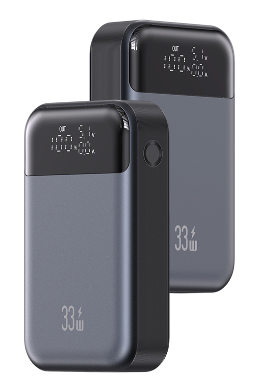 USAMS power bank CD221 με οθόνη, 2x θύρες εξόδου, 10000mAh, PPS 33W, γκρι | eLabstore.gr USAMS power bank CD221 με οθόνη, 2x θύρες εξόδου, 10000mAh, PPS 33W, γκρι | Αξεσουάρ κινητών | elabstore.gr