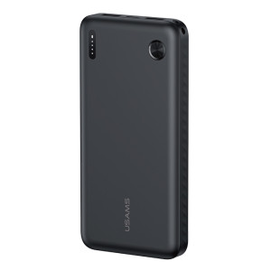 USAMS power bank CD253, 2x θύρες εξόδου, 10000mAh, 10W, μαύρο | Αξεσουάρ κινητών | elabstore.gr