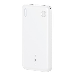USAMS power bank CD253, 2x θύρες εξόδου, 10000mAh, 10W, λευκό | Αξεσουάρ κινητών | elabstore.gr