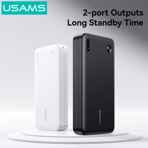 USAMS power bank CD254, 2x θύρες εξόδου, 20000mAh, 10W, μαύρο | eLabstore.gr USAMS power bank CD254, 2x θύρες εξόδου, 20000mAh, 10W, μαύρο | Αξεσουάρ κινητών | elabstore.gr