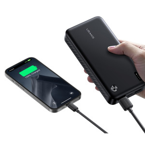 USAMS power bank CD254, 2x θύρες εξόδου, 20000mAh, 10W, μαύρο | eLabstore.gr USAMS power bank CD254, 2x θύρες εξόδου, 20000mAh, 10W, μαύρο | eLabstore.gr