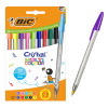 BIC στυλό διαρκείας ballpoint Cristal Multicolour, 1.6mm μύτη, διάφορα χρώματα, 10τμχ | Αναλώσιμα - Είδη Γραφείου | elabstore.gr