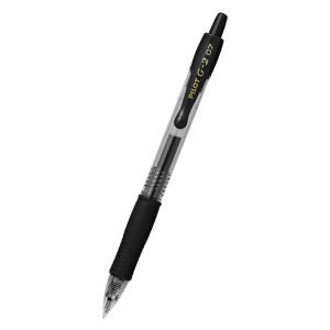 PILOT στυλό διαρκείας gel G-2, 0.7mm, 14cm, μαύρο | Αναλώσιμα - Είδη Γραφείου | elabstore.gr