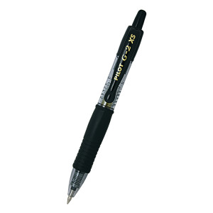 PILOT στυλό διαρκείας gel G-2 XS, 0.7mm, 11cm, μαύρο | Αναλώσιμα - Είδη Γραφείου | elabstore.gr