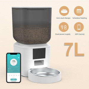 BRUNO smart ταΐστρα κατοικίδιων BRN-0269, 7L, WiFi, λευκή | eLabstore.gr BRUNO smart ταΐστρα κατοικίδιων BRN-0269, 7L, WiFi, λευκή | Οικιακός εξοπλισμός | elabstore.gr