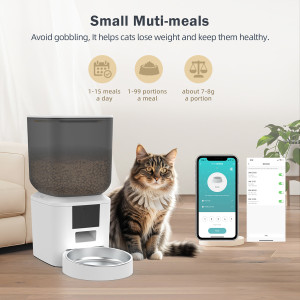 BRUNO smart ταΐστρα κατοικίδιων BRN-0269, 7L, WiFi, λευκή | eLabstore.gr BRUNO smart ταΐστρα κατοικίδιων BRN-0269, 7L, WiFi, λευκή | Οικιακός εξοπλισμός | elabstore.gr