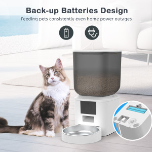 BRUNO smart ταΐστρα κατοικίδιων BRN-0269, 7L, WiFi, λευκή | eLabstore.gr BRUNO smart ταΐστρα κατοικίδιων BRN-0269, 7L, WiFi, λευκή | Οικιακός εξοπλισμός | elabstore.gr