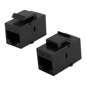 POWERTECH Keystone module RJ45 CAB-N451, CAT 6 UTP, μαύρο | Εξοπλισμός IT | elabstore.gr