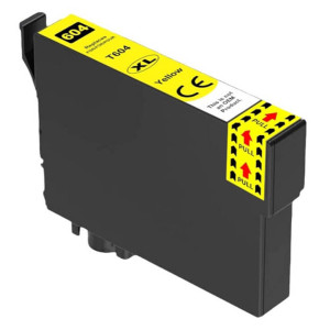 Συμβατό Inkjet για Epson, T604XL, 12ml, κίτρινο | Inkjet Μελάνια | elabstore.gr