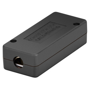 POWERTECH κυτίο σύνδεσης καλωδίων δικτύου NETW-0051, CAT 6/CAT 7, 600MHz, μαύρο | Καλώδια - Αντάπτορες | elabstore.gr