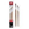 ARTIX PAINTS σετ πινέλων ζωγραφικής PP231, καφέ, 3τμχ | Αναλώσιμα - Είδη Γραφείου | elabstore.gr