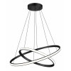 POWERTECH LED φωτιστικό οροφής PT-1525, 25W, 4000K, Φ40x120cm, μαύρο | Φωτισμός | elabstore.gr