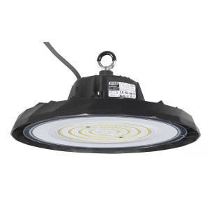 POWERTECH LED φωτιστικό καμπάνα PT-1531, 100W, 6500K, Φ30x11cm, IP65, μαύρο | Φωτισμός | elabstore.gr