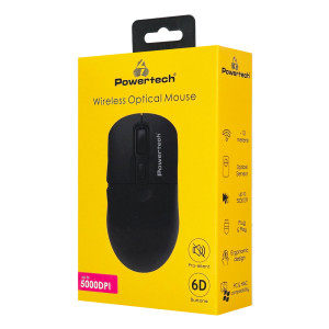 POWERTECH ασύρματο ποντίκι PT-1542, 2.4GHz, έως 5000DPI, αθόρυβο, μαύρο | eLabstore.gr POWERTECH ασύρματο ποντίκι PT-1542, 2.4GHz, έως 5000DPI, αθόρυβο, μαύρο | Συνοδευτικά PC | elabstore.gr