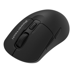 POWERTECH ασύρματο ποντίκι PT-1543, 2.4GHz & Bluetooth, έως 2400DPI, αθόρυβο, μαύρο | Συνοδευτικά PC | elabstore.gr