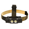 POWERTECH LED φακός κεφαλής PT-1549, επαναφορτιζόμενος, 1000lm, IP44, μαύρος | Φωτισμός | elabstore.gr