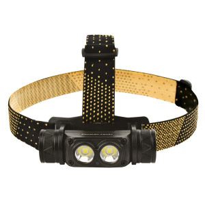 POWERTECH LED φακός κεφαλής PT-1549, επαναφορτιζόμενος, 1000lm, IP44, μαύρος | Φωτισμός | elabstore.gr