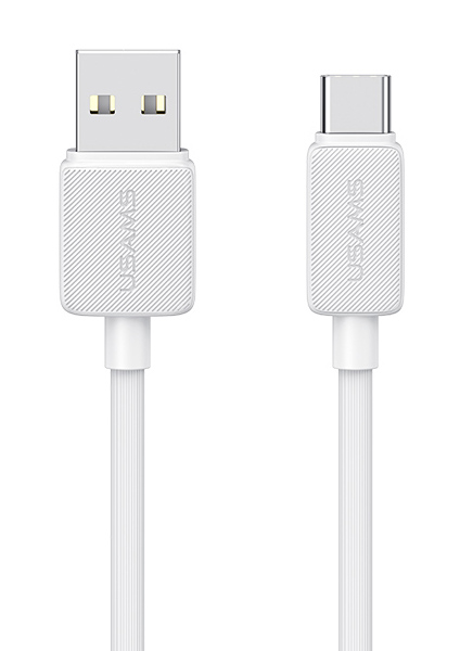 USAMS καλώδιο USB-C σε USB US-SJ693, 3A, 480Mbps, 2m, λευκό | eLabstore.gr USAMS καλώδιο USB-C σε USB US-SJ693, 3A, 480Mbps, 2m, λευκό | Καλώδια - Αντάπτορες | elabstore.gr