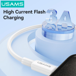 USAMS καλώδιο USB-C σε USB SJ761, 3A 18W, 480Mbps, 1m, λευκό | eLabstore.gr USAMS καλώδιο USB-C σε USB SJ761, 3A 18W, 480Mbps, 1m, λευκό | Καλώδια - Αντάπτορες | elabstore.gr