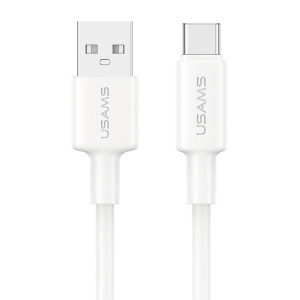 USAMS καλώδιο USB-C σε USB SJ761, 3A 18W, 480Mbps, 1m, λευκό | Καλώδια - Αντάπτορες | elabstore.gr