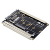 POWERTECH κάρτα μετατροπής 2.5" SATA σε M.2 B & mSATA SSD ST525, 6Gbps | PC & Αναβάθμιση | elabstore.gr