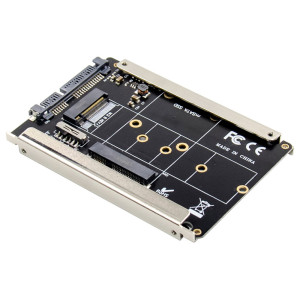 POWERTECH κάρτα μετατροπής 2.5" SATA σε M.2 B & mSATA SSD ST525, 6Gbps | PC & Αναβάθμιση | elabstore.gr