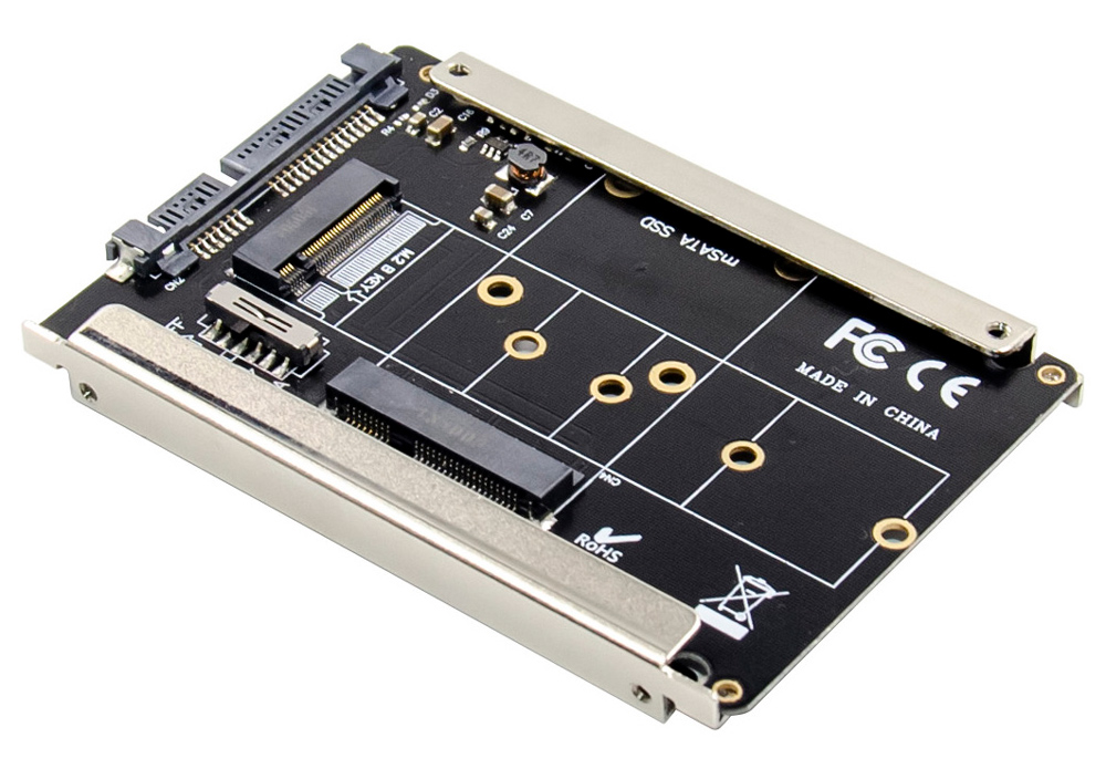 POWERTECH κάρτα μετατροπής 2.5" SATA σε M.2 B & mSATA SSD ST525, 6Gbps | eLabstore.gr POWERTECH κάρτα μετατροπής 2.5" SATA σε M.2 B & mSATA SSD ST525, 6Gbps | PC & Αναβάθμιση | elabstore.gr