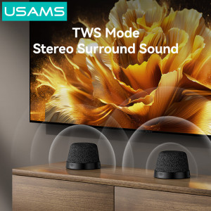 USAMS μίνι φορητό ηχείο YX016, μαγνητικό, 3W, Bluetooth, 700mAh, μαύρο | eLabstore.gr USAMS μίνι φορητό ηχείο YX016, μαγνητικό, 3W, Bluetooth, 700mAh, μαύρο | Εικόνα & Ήχος | elabstore.gr