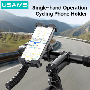 USAMS βάση ποδηλάτου για smartphone ZJ082, μαύρη | eLabstore.gr USAMS βάση ποδηλάτου για smartphone ZJ082, μαύρη | Αξεσουάρ κινητών | elabstore.gr