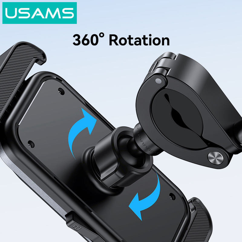 USAMS βάση ποδηλάτου για smartphone ZJ082, μαύρη | eLabstore.gr USAMS βάση ποδηλάτου για smartphone ZJ082, μαύρη - Image 6