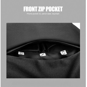 ARCTIC HUNTER τσάντα πλάτης 1701L με θήκη laptop 15.6", USB, 17L, μαύρη | Προσωπική Φροντίδα | elabstore.gr