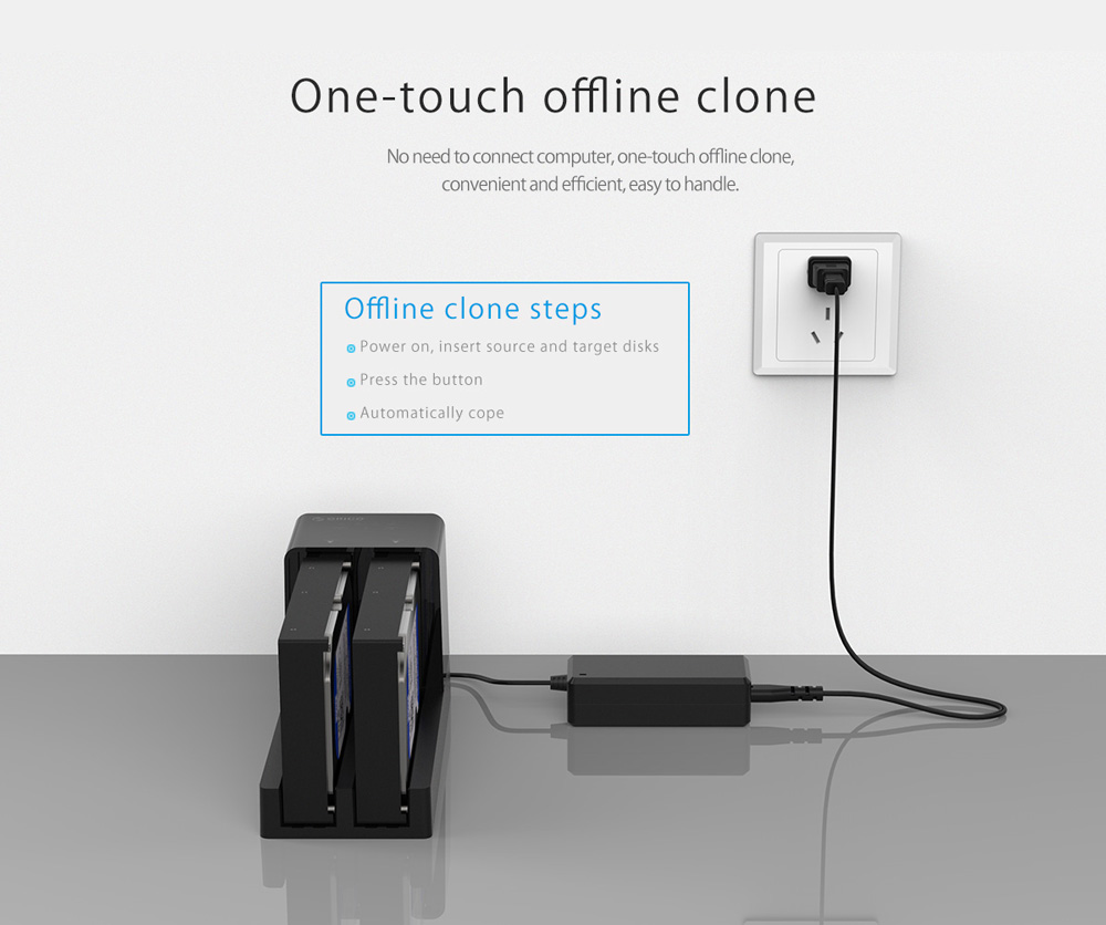 ORICO docking station για 2.5" ή 3.5" SATA HDD/SSD 6528US3-C, 2 θέσεων, 5Gbps, clone function, μαύρο | eLabstore.gr ORICO docking station για 2.5" ή 3.5" SATA HDD/SSD 6528US3-C, 2 θέσεων, 5Gbps, clone function, μαύρο | Συνοδευτικά PC | elabstore.gr