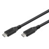 GOOBAY καλώδιο USB-C 74198, USB4, 100W, 20Gbps, 4K/60Hz, 3m, μαύρο | Καλώδια - Αντάπτορες | elabstore.gr
