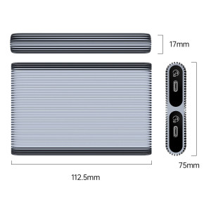 ORICO θήκη για 2x M.2 NVME SSD AM2C3-2N, 10Gbps, tool free, γκρι | eLabstore.gr ORICO θήκη για 2x M.2 NVME SSD AM2C3-2N, 10Gbps, tool free, γκρι | Συνοδευτικά PC | elabstore.gr