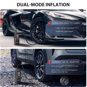 NEXPOW συμπιεστής αέρος αυτοκινήτου NP17, 6000mAh, 150PSI | eLabstore.gr NEXPOW συμπιεστής αέρος αυτοκινήτου NP17, 6000mAh, 150PSI | Gadgets - Αξεσουάρ | elabstore.gr