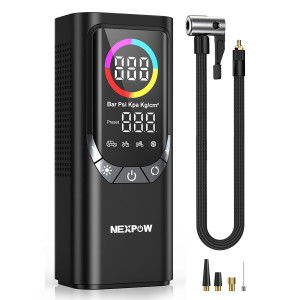 NEXPOW συμπιεστής αέρος αυτοκινήτου NP17, 6000mAh, 150PSI | Gadgets - Αξεσουάρ | elabstore.gr