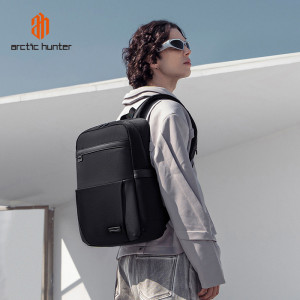 ARCTIC HUNTER τσάντα πλάτης B00811 με θήκη laptop 15.6", 16.5L, μαύρη | Προσωπική Φροντίδα | elabstore.gr