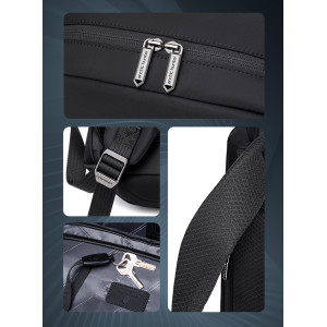 ARCTIC HUNTER τσάντα πλάτης B00811 με θήκη laptop 15.6", 16.5L, μαύρη | eLabstore.gr