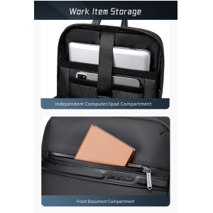 ARCTIC HUNTER τσάντα πλάτης B00872 με θήκη laptop 15.6", 14.5L, χακί | Προσωπική Φροντίδα | elabstore.gr