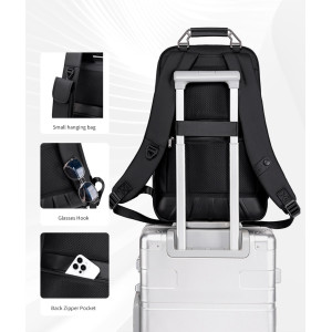 ARCTIC HUNTER τσάντα πλάτης B00915 με θήκη laptop 15.6", USB, 20L, μαύρη | eLabstore.gr