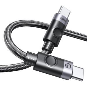 ORICO καλώδιο USB-C C2CZ, 100W, 480Mbps, 1m, μαύρο | Καλώδια - Αντάπτορες | elabstore.gr