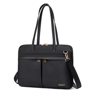 CHANTRIA γυναικεία τσάντα ώμου CB00773 για laptop 15.6", 4L, μαύρη | Προσωπική Φροντίδα | elabstore.gr