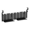 BRATECK cable management γραφείου CC11-20-2, μεταλλικό, 768x63x307mm, μαύρο | Αναλώσιμα - Είδη Γραφείου | elabstore.gr