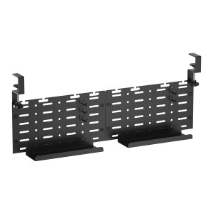 BRATECK cable management γραφείου CC11-20-2, μεταλλικό, 768x63x307mm, μαύρο | Αναλώσιμα - Είδη Γραφείου | elabstore.gr