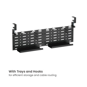 BRATECK cable management γραφείου CC11-20-2, μεταλλικό, 768x63x307mm, μαύρο | eLabstore.gr BRATECK cable management γραφείου CC11-20-2, μεταλλικό, 768x63x307mm, μαύρο | Αναλώσιμα - Είδη Γραφείου | elabstore.gr