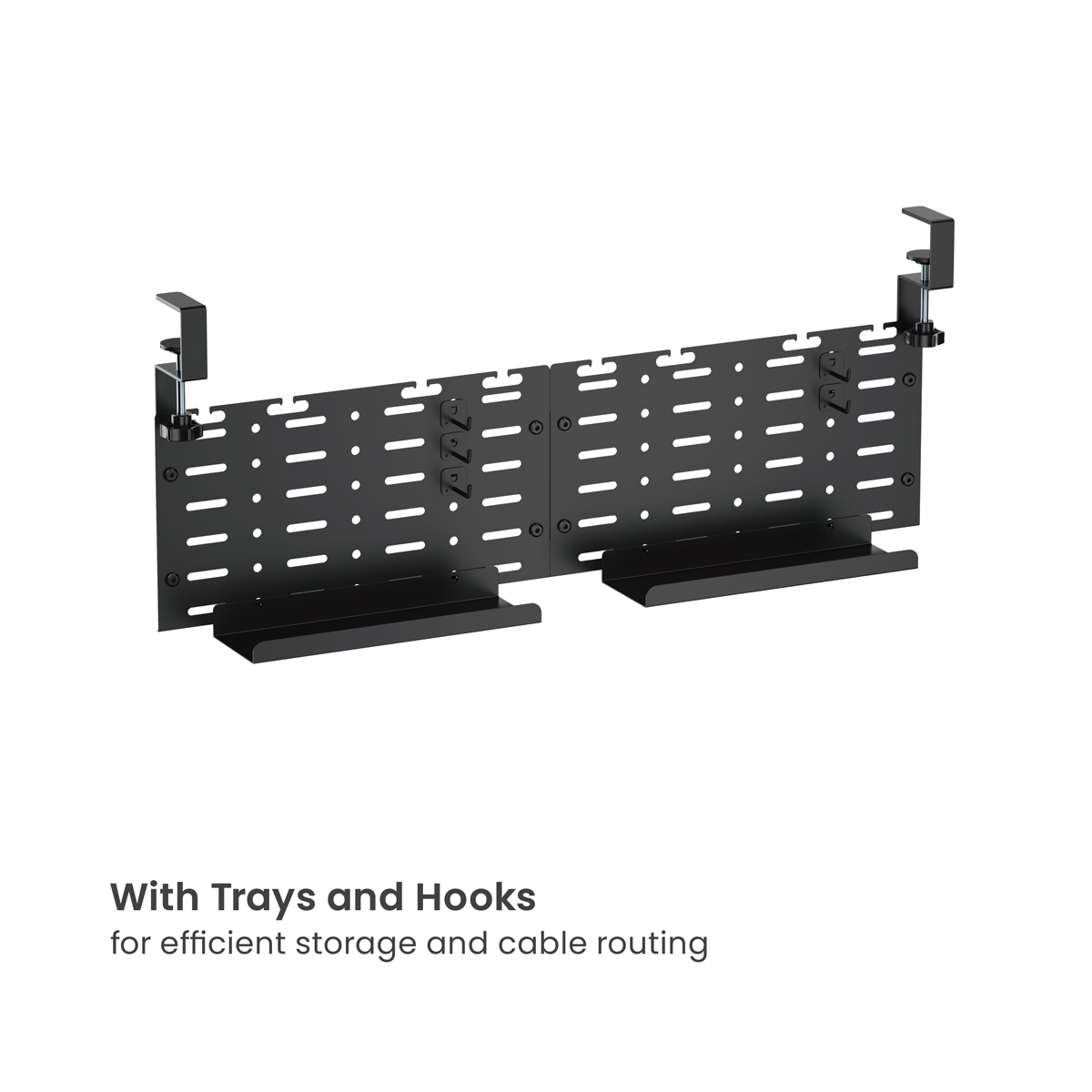BRATECK cable management γραφείου CC11-20-2, μεταλλικό, 768x63x307mm, μαύρο | eLabstore.gr BRATECK cable management γραφείου CC11-20-2, μεταλλικό, 768x63x307mm, μαύρο | Αναλώσιμα - Είδη Γραφείου | elabstore.gr