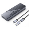 ORICO θήκη για M.2 NVME SSD CNM2-G20, 20Gbps, γκρι | eLabstore.gr ORICO θήκη για M.2 NVME SSD CNM2-G20, 20Gbps, γκρι | Συνοδευτικά PC | elabstore.gr