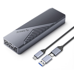 ORICO θήκη για M.2 NVME SSD CNM2-G20, 20Gbps, γκρι | Συνοδευτικά PC | elabstore.gr