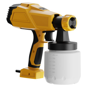 DELI ηλεκτρικό πιστόλι βαφής DC090 με δοχείο 800ml, 450W | Εργαλεία | elabstore.gr